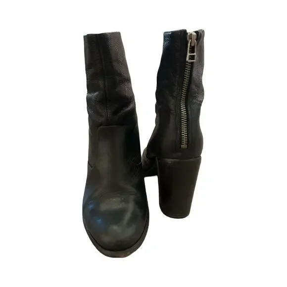 AllSaints Leather Ankle Boots – Made in Portugal - Picture 3 of 6